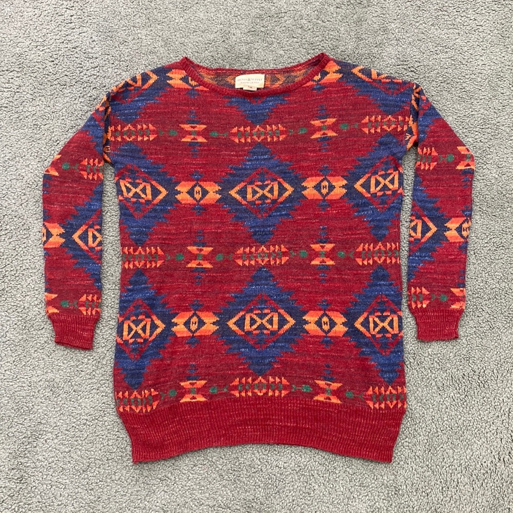 Denim & Supply Ralph Lauren Southwest Aztec Sweater